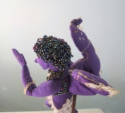 03c - 1136 Purple Angel © María L. Gómez
